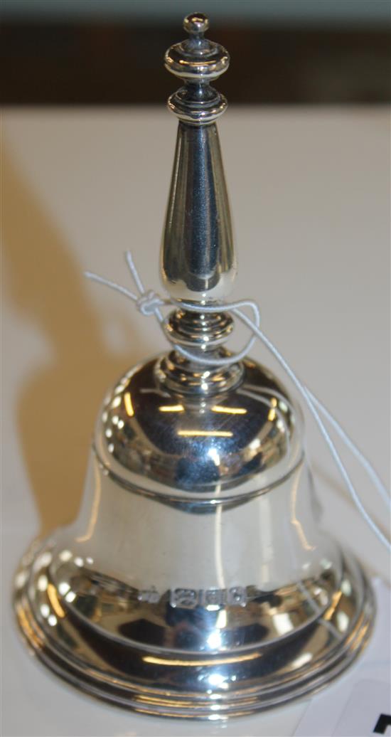 Silver hand bell